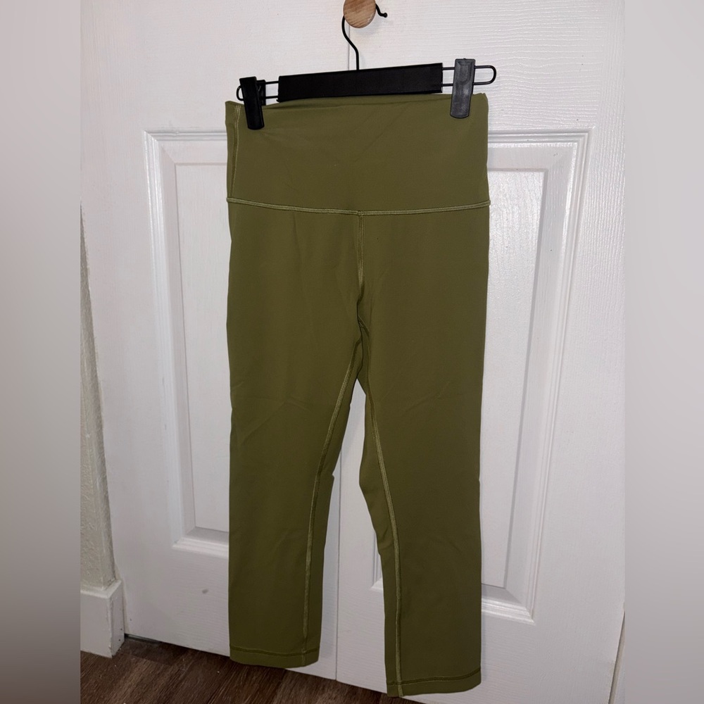 lululemon athletica Olive Green Leggings